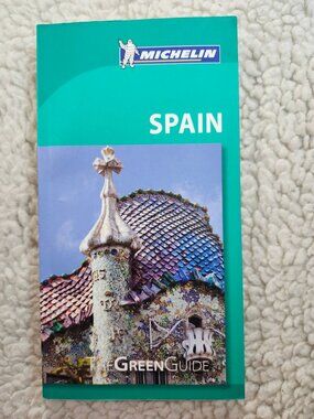 Michelin The Green Guide Spain Travel Guide Paperback Tourism Maps & Tours